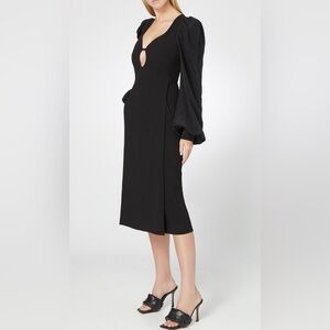Victoria Beckham cut-out midi dress NWT Size 8